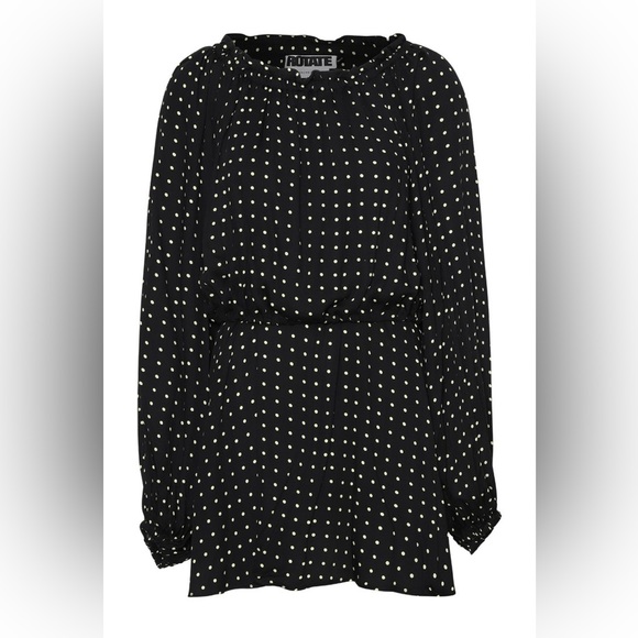 Rotate Polka Dot Georgette Dress size US0 - Picture 5 of 5